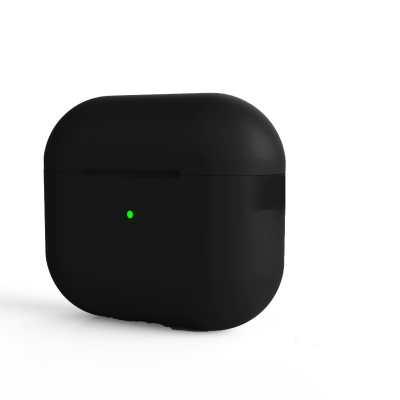 Apple Airpods Pro 2 Zore Standart Silikon Kılıf Siyah