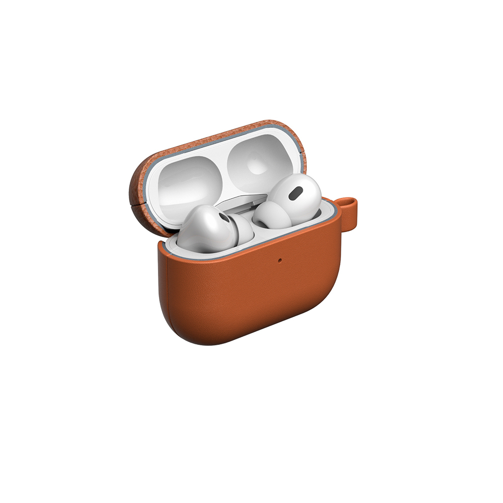 Apple AirPods Pro 3 Amazingthing Glamour Classique Serisi Deri Tasarımlı Kapak - 21