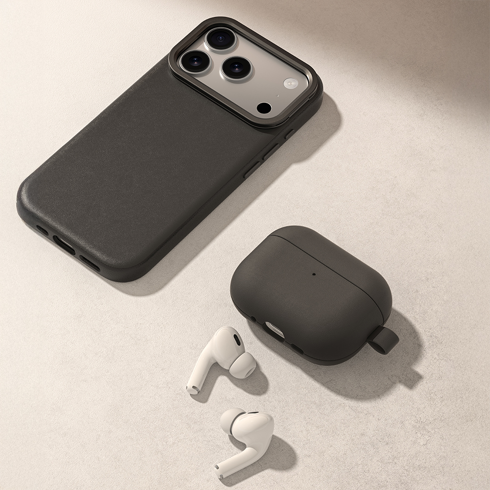Apple AirPods Pro 3 Amazingthing Glamour Serisi Deri Tasarımlı Kapak - 6