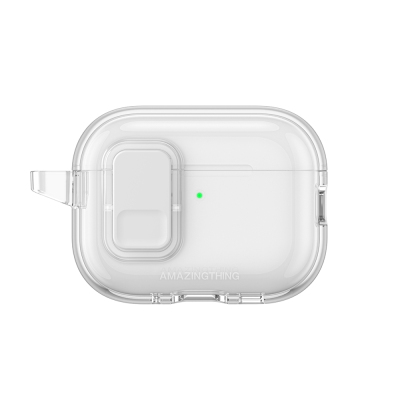 Apple Airpods Pro 3 Amazingthing Magnetic Lock Design Minimal Series Case Şeffaf