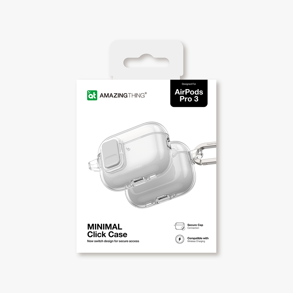 Apple Airpods Pro 3 Amazingthing Magnetik Kilit Tasarımlı Minimal Serisi Kılıf - 8
