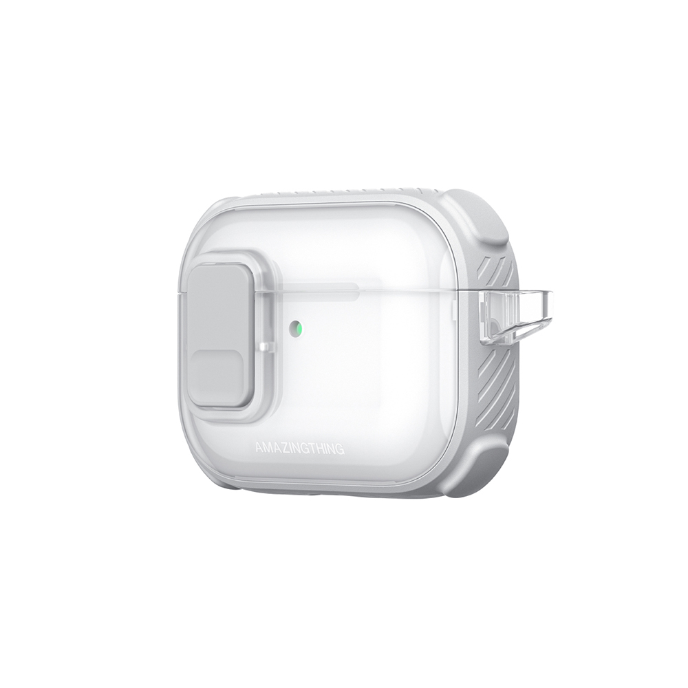 Apple Airpods Pro 3 Amazingthing Titan Pro Series Cover with Lock Design Airbag - 11