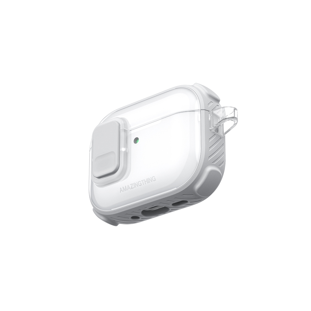 Apple Airpods Pro 3 Amazingthing Titan Pro Series Cover with Lock Design Airbag - 14