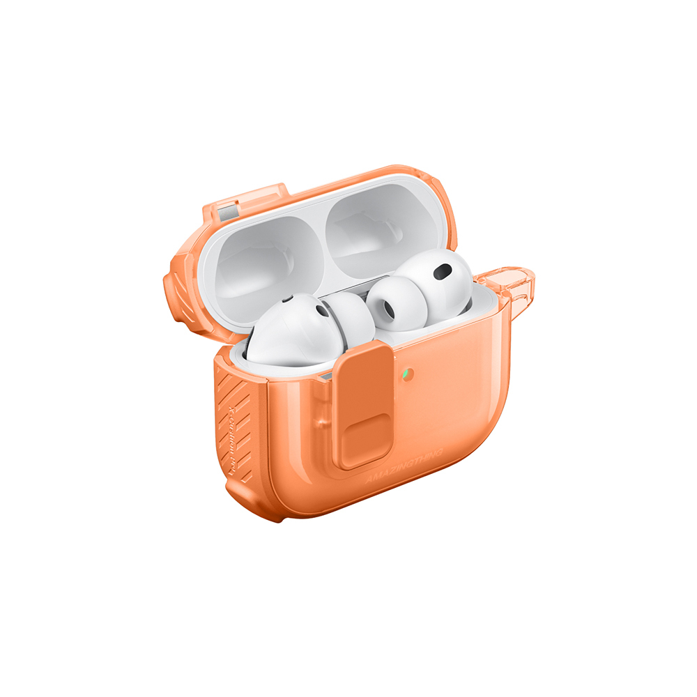 Apple Airpods Pro 3 Amazingthing Titan Pro Series Cover with Lock Design Airbag - 23