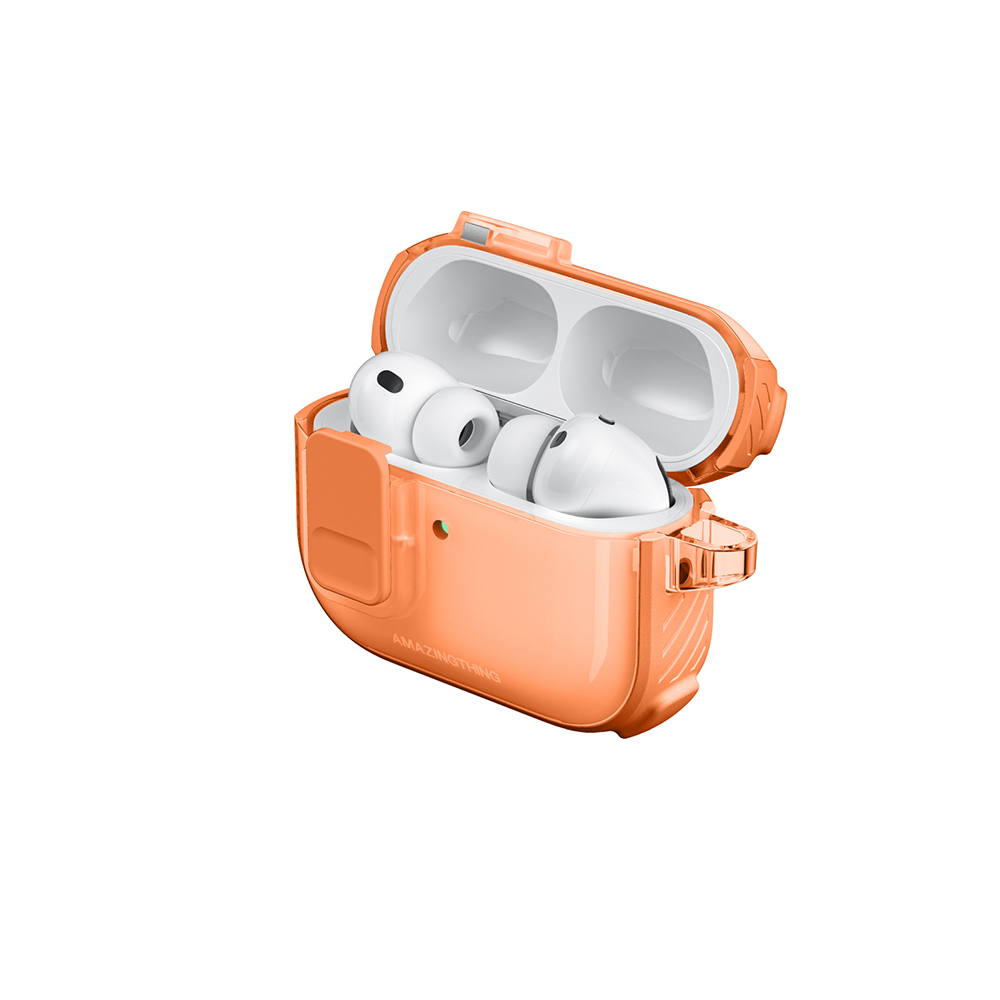 Apple Airpods Pro 3 Amazingthing Titan Pro Series Cover with Lock Design Airbag - 27