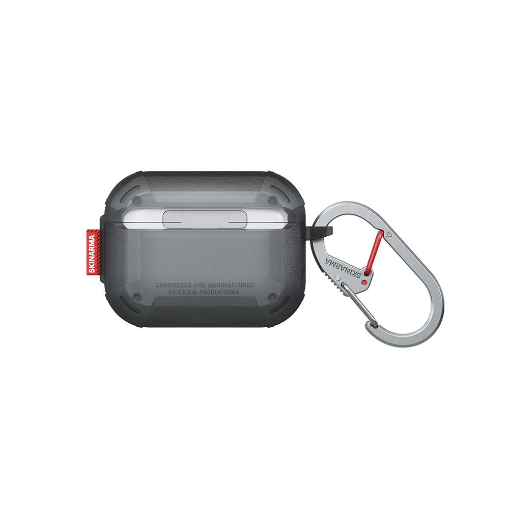 Apple Airpods Pro 3 Case Airbag Grooved Corner Lock Design, 360 Degree Protection Skinarma Mecha LE Case - 22