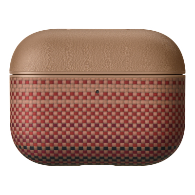 Apple Airpods Pro 3 Case Aramid Fiber Pitaka Tactile Woven Sunset-Moonrise Series Cover Brown