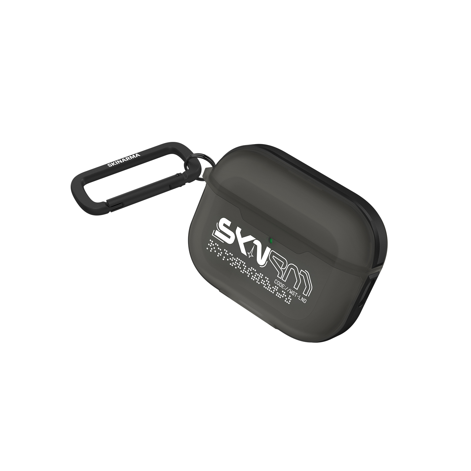 Apple Airpods Pro 3 Case Skinarma Transparent Matte Design Kinzoku Case - 3