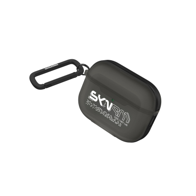 Apple Airpods Pro 3 Case Skinarma Transparent Matte Design Kinzoku Case Smoked