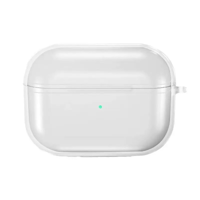Apple Airpods Pro 3 Case Transparent Crystal Silicone Zore Airbag 14 Case Şeffaf