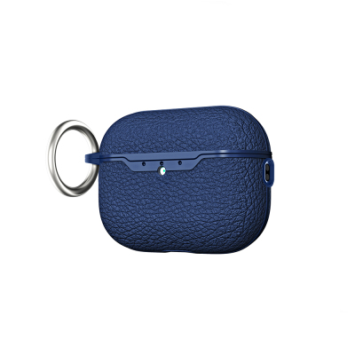 Apple Airpods Pro 3 Case Zore Airbag 03 Silicone Navy blue