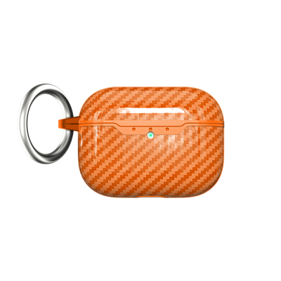 Apple Airpods Pro 3 Case Zore Airbag 05 Silicone Orange