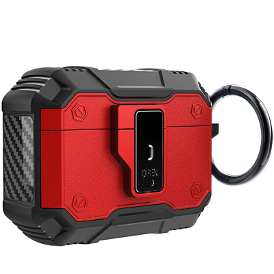 Apple Airpods Pro 3 Case Zore Airbag 27 Silicone Red