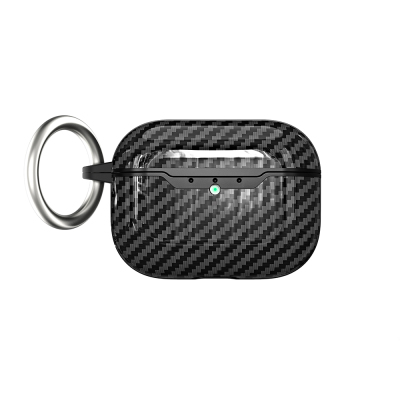Apple Airpods Pro 3 Kılıf Zore Airbag 05 Silikon Siyah