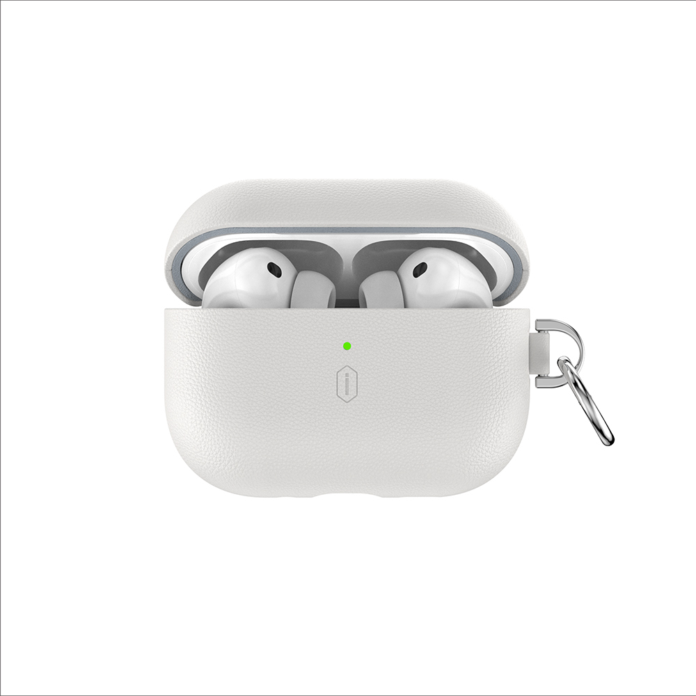 Apple AirPods Pro 3 Wiwu HC-201 Fingerprint-Resistant Leather Case - 4