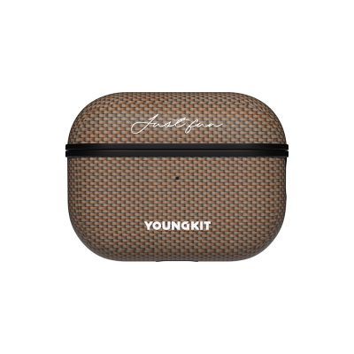 Apple Airpods Pro Case Magsafe Charging Aramid Fiber Youngkit 1500D Extreme Wing Series Cover Gold