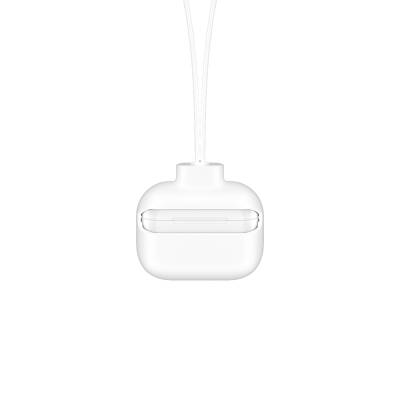 Apple Airpods Pro Case with Neck Strap Jelly Bean Design Licensed Switcheasy ColorBuddy Cover White