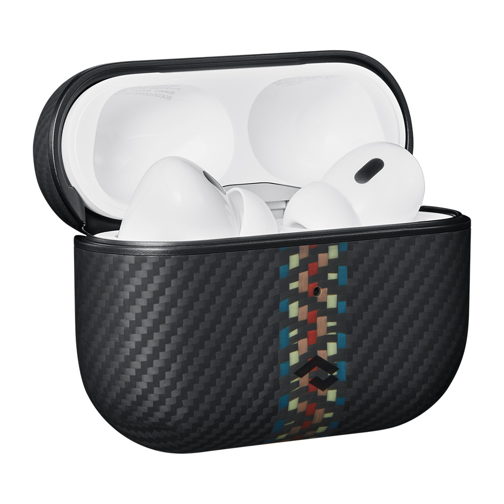 Apple Airpods Pro Kılıf 600D Aramid Fiber Pitaka Orchestra Serisi Rhapsody Kılıf - 6