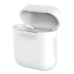 Apple Airpods Zore Standart Silikon Kılıf Beyaz