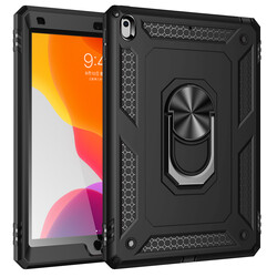 Apple iPad 10.2 2021 (9.Generation) Case Zore Tablet Vega Cover Black