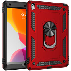 Apple iPad 10.2 2021 (9.Generation) Case Zore Tablet Vega Cover Red