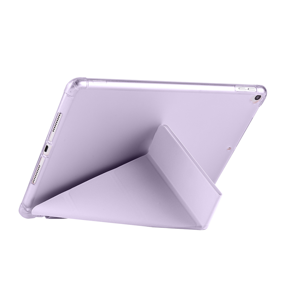 Apple iPad 10.2 2021 (9.Generation) Case Zore Tri Folding Smart With Pen Stand Case - 9