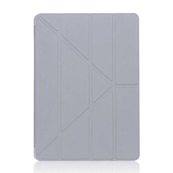 Apple iPad 10.2 2021 (9.Generation) Case Zore Tri Folding Stand Case Grey