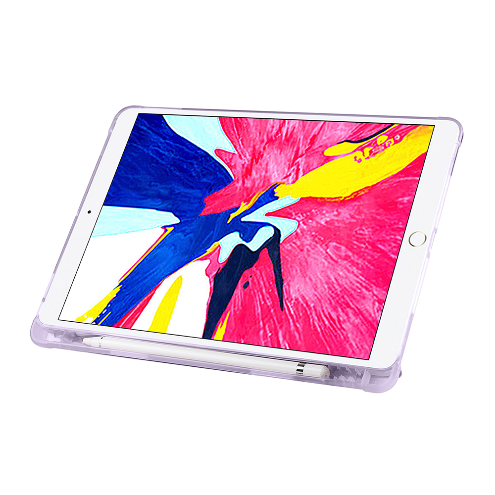 Apple iPad 10.2 2021 (9.Nesil) Kılıf Zore Tri Folding Kalem Bölmeli Standlı Kılıf - 13