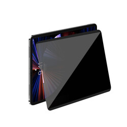 Apple iPad 10.2 2021 (9.Nesil) ​Wiwu iPrivacy Magnetik Paper Like Hayalet Ekran Koruyucu Siyah