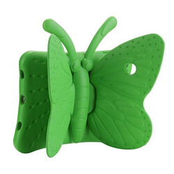 Apple iPad 10.2 2021 (9.Generation) Zore Butterfly Stand Tablet Case Green