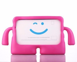Apple iPad 10.2 2021 (9.Generation) Zore iBuy Stand Tablet Case Dark Pink