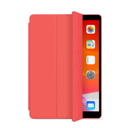 Apple iPad 10.2 2021 (9.Nesil) Zore Orjinal Standlı Kılıf Kırmızı