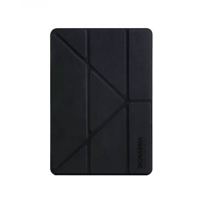 Apple iPad 10.2 2021 (9th Gen) Case SkinArma Sticker Design Transparent with Stand Mageru Case Black