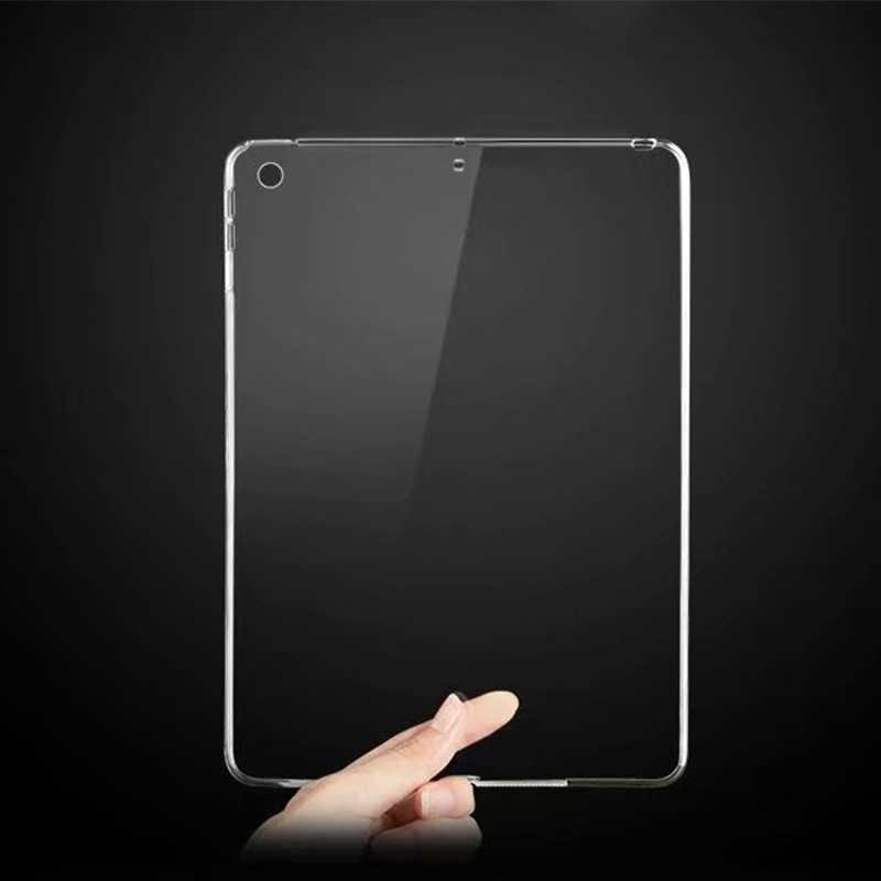 Apple iPad 10.2 (8.Nesil) Kılıf Zore Tablet Süper Silikon Kapak - 4
