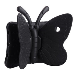 Apple iPad 10.2 (8.Nesil) Zore Butterfly Standlı Tablet Kılıf Siyah