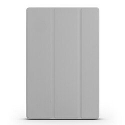 Apple iPad 10.9 2022 (10.Nesil) Zore Smart Cover Standlı 1-1 Kılıf Gri