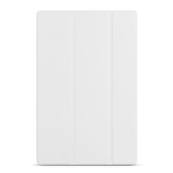 Apple iPad 10.9 2022 (10.Nesil) Zore Smart Cover Standlı 1-1 Kılıf Beyaz