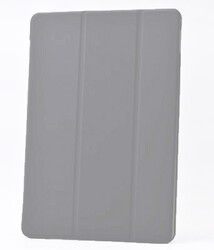 Apple iPad 5 Air Zore Smart Cover Standlı 1-1 Kılıf Gri