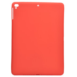 Apple iPad 9.7 2017 (5.Nesil) Kılıf Zore Sky Tablet Silikon Kırmızı