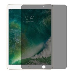 Apple iPad 9.7 2017 (5.Nesil) Zore Tablet Privacy Temperli Cam Ekran Koruyucu Siyah