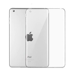 Apple iPad 9.7 2018 (6.Nesil) Kılıf Zore Tablet Süper Silikon Kapak Renksiz