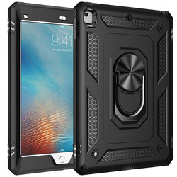 Apple iPad 9.7 2018 (6.Generation) Case Zore Tablet Vega Cover Black