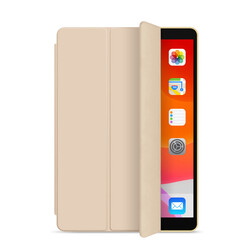 Apple iPad Air 10.9 2020 (4.Nesil) Zore Orjinal Standlı Kılıf Gold