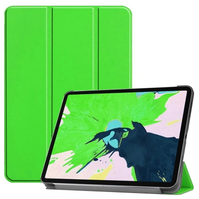 Apple iPad Air 10.9 2020 (4.Nesil) Zore Smart Cover Standlı 1-1 Kılıf Yeşil