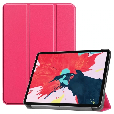 Apple iPad Air 10.9 2020 (4.Nesil) Zore Smart Cover Standlı 1-1 Kılıf Pembe