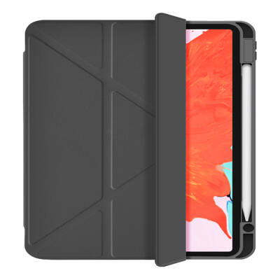 Apple iPad Air 10.9 2020 (4th Generation) Wiwu Magnetic Protective Tablet Case with 360° Rotatable Stand Black