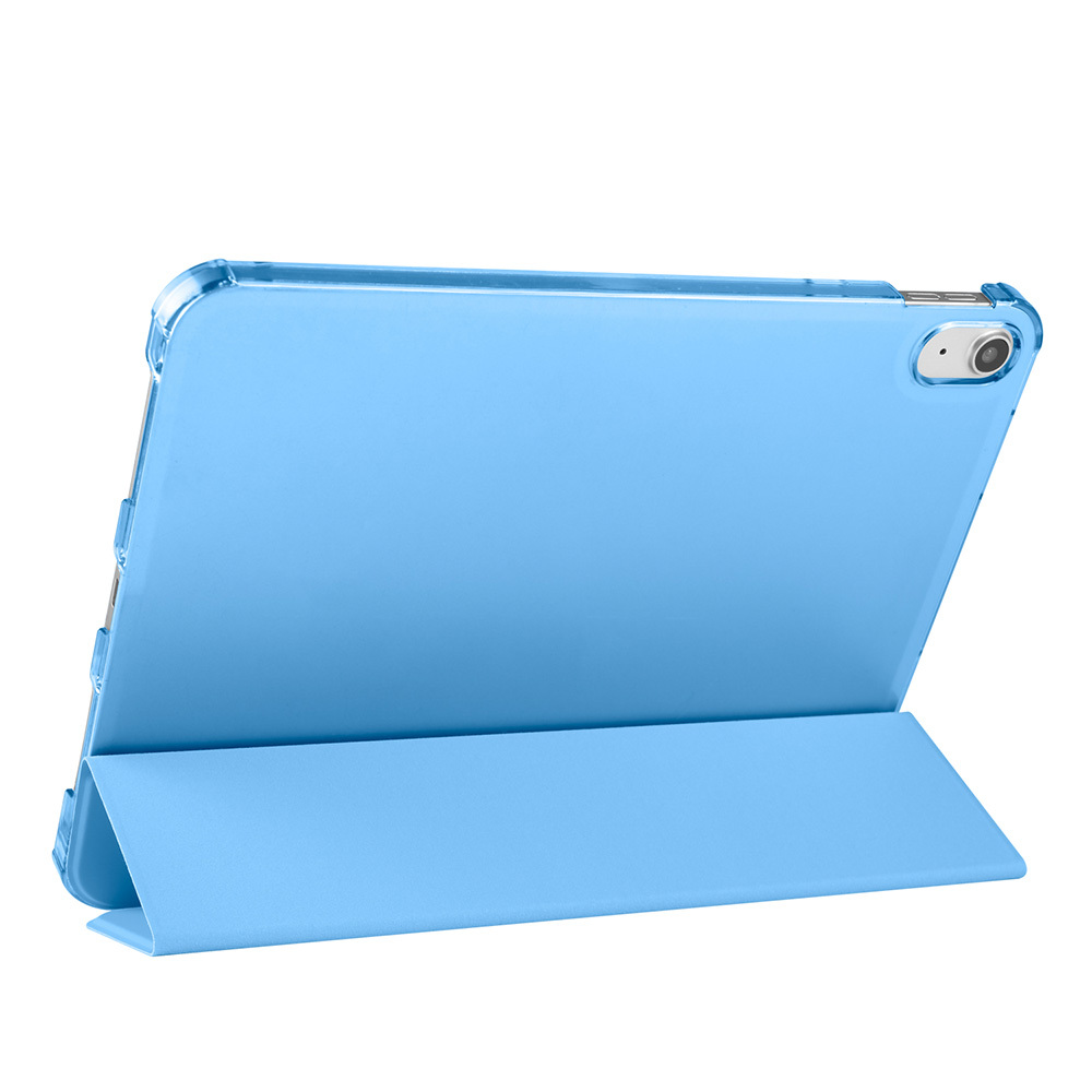 Apple iPad Air 10.9 2022 (10.Nesil) Zore Smart Cover Kalem Bölmeli Standlı 1-1 Kılıf - 16