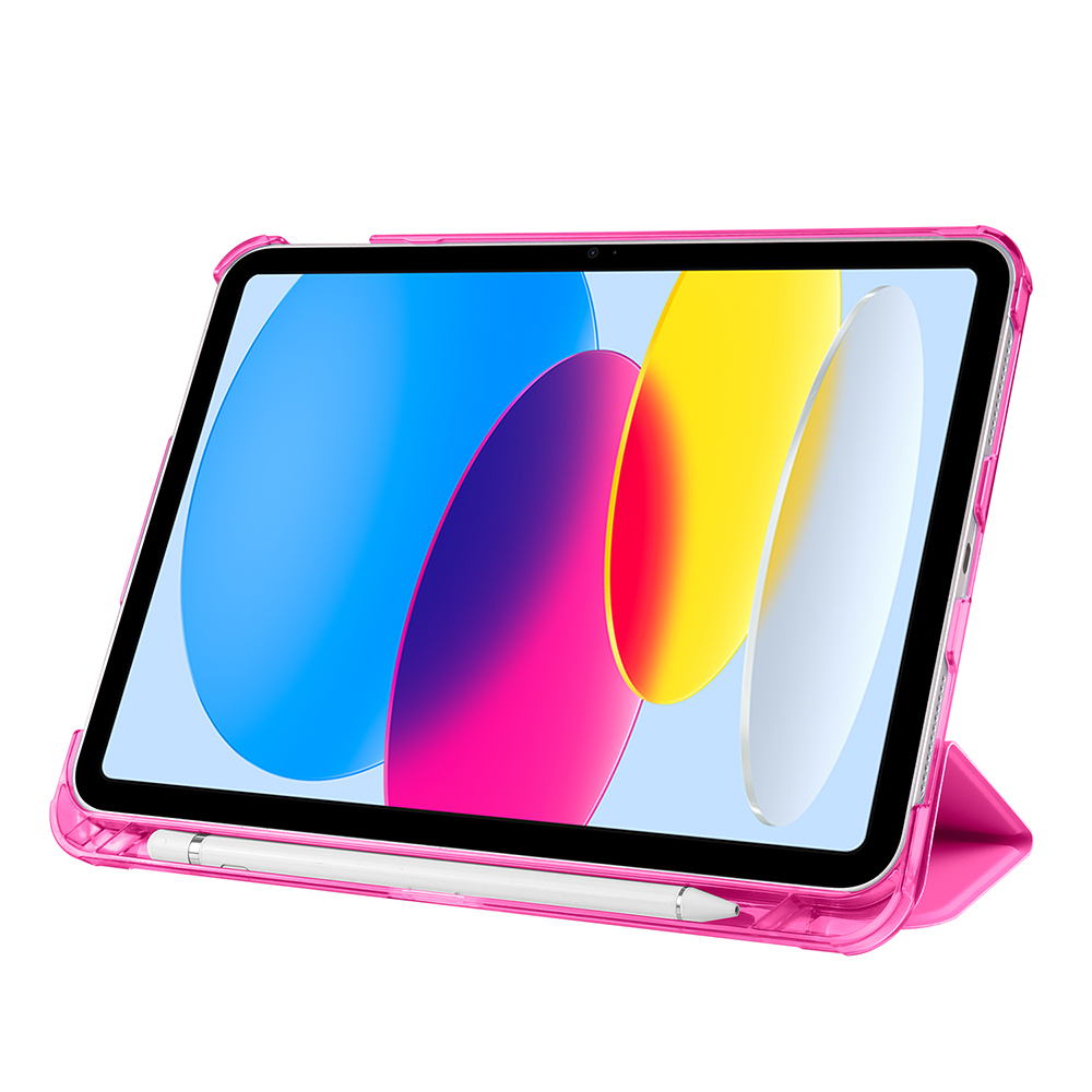 Apple iPad Air 10.9 2022 (10.Nesil) Zore Smart Cover Kalem Bölmeli Standlı 1-1 Kılıf - 43 Apple iPad Air 10.9 2022 (10.Nesil) Zore Smart Cover Kalem Bölmeli Standlı 1-1 Kılıf - 43