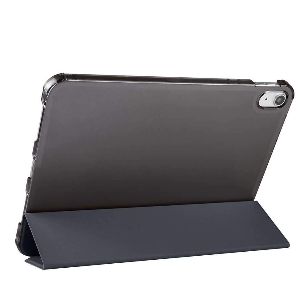 Apple iPad Air 10.9 2022 (10th Generation) Zore Smart Cover 1-1 Case with Pen Compartment Stand - 14