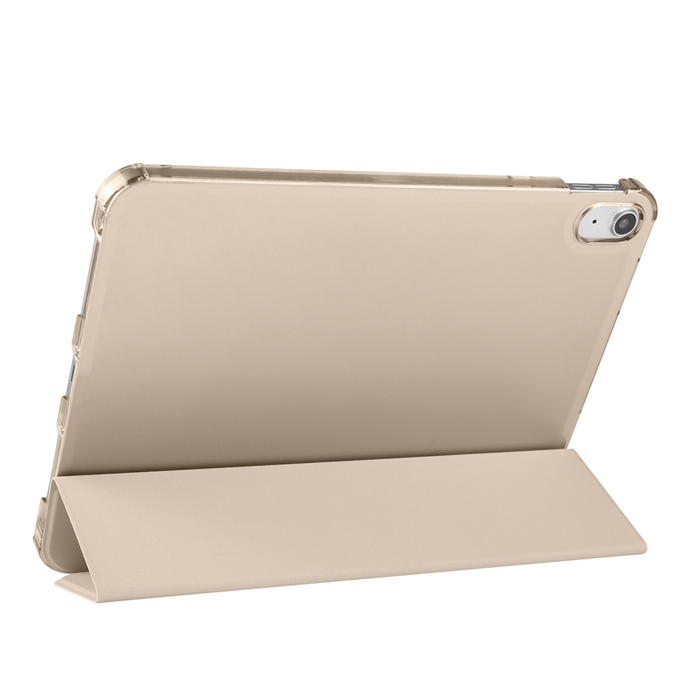 Apple iPad Air 10.9 2022 (10th Generation) Zore Smart Cover 1-1 Case with Pen Compartment Stand - 17